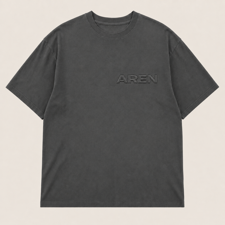 AREN Asphalt Boxy Heavy Tee