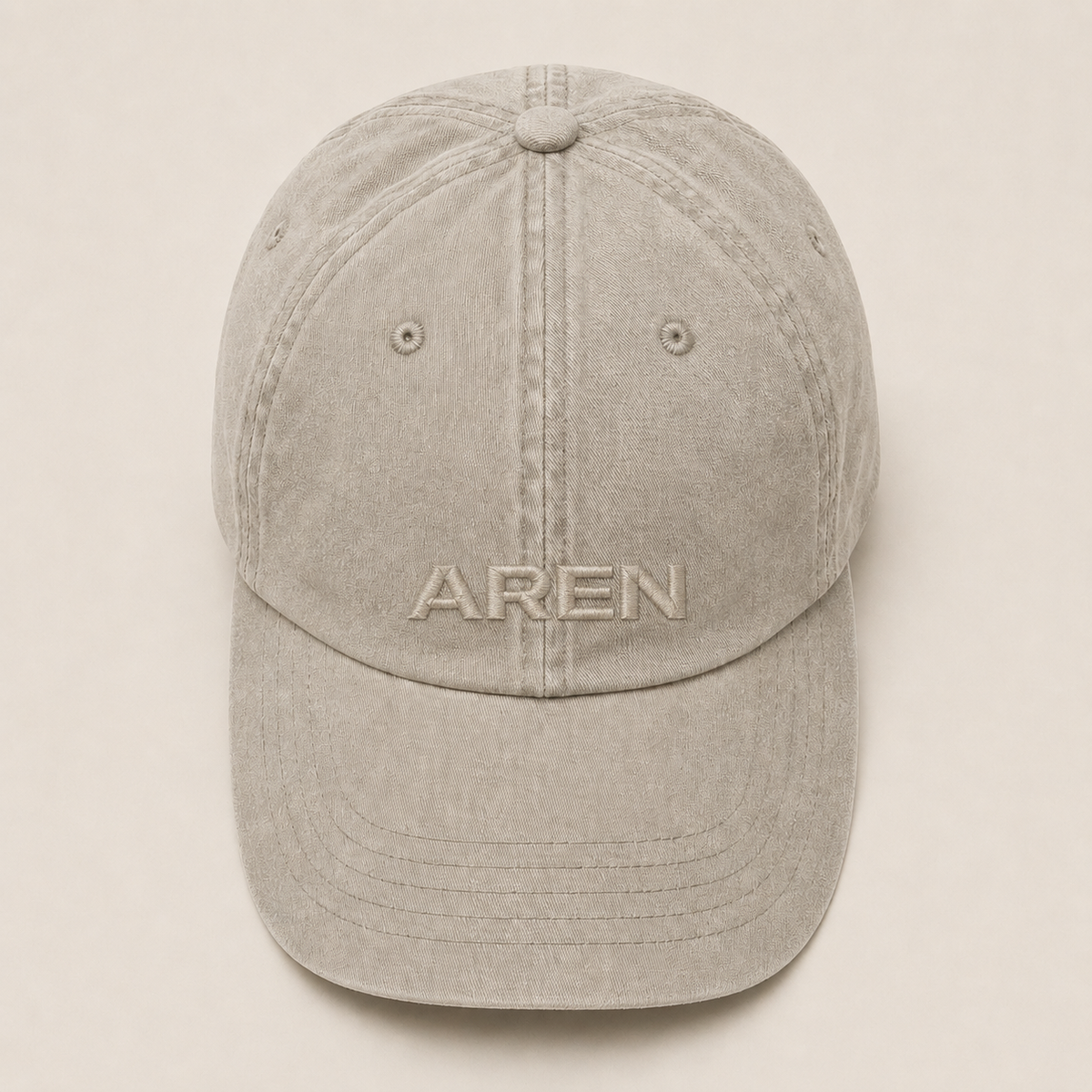 AREN STONE Bio-Washed Dad Hat