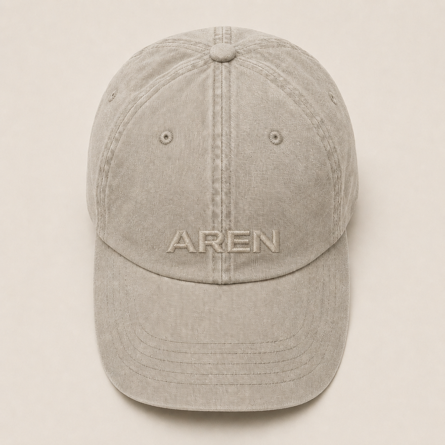 AREN STONE Adult Bio-Washed Dad Hat