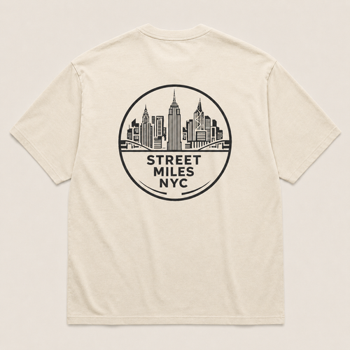 SMNYC FADED BONE WOMEN'S Heavy Faded Tee