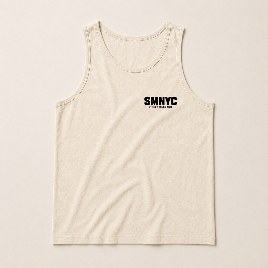 SMNYC FADED BONE Heavy Faded Tank