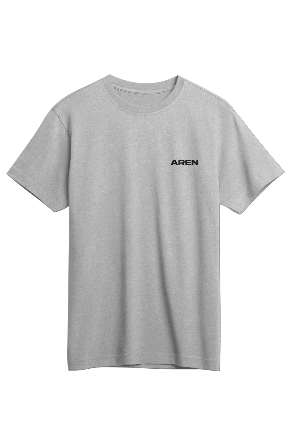 AREN HEATHER GRAY TONAL Supima Tee