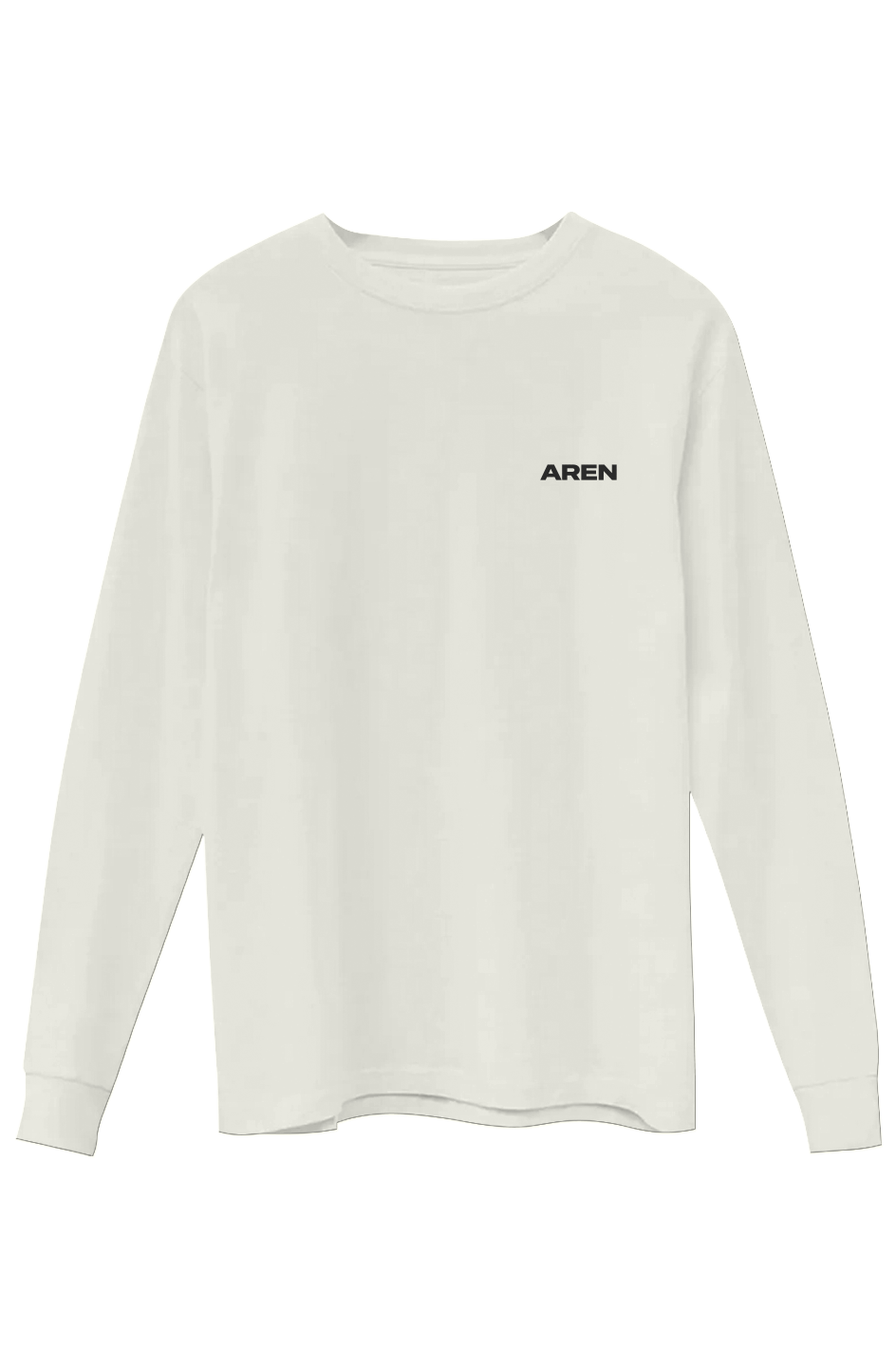 AREN NATURAL TONAL Supima Long Sleeve Tee