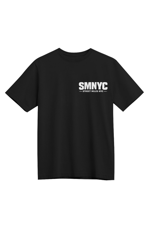 SMNYC BLACK Heavyweight Organic Tee