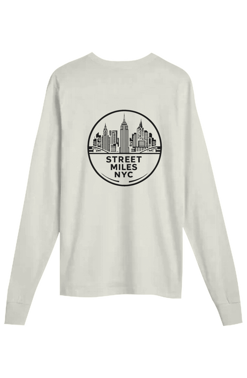 SMNYC NATURAL Supima Long Sleeve Tee