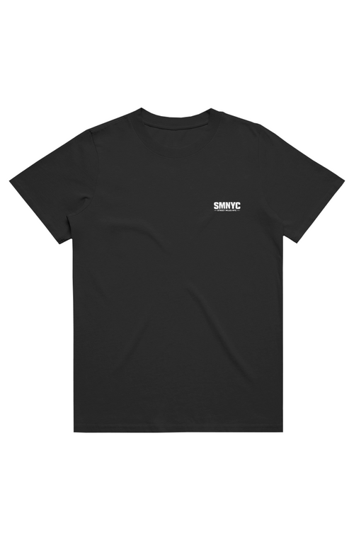 SMNYC FADED BLACK Womens Heavy Faded Tee