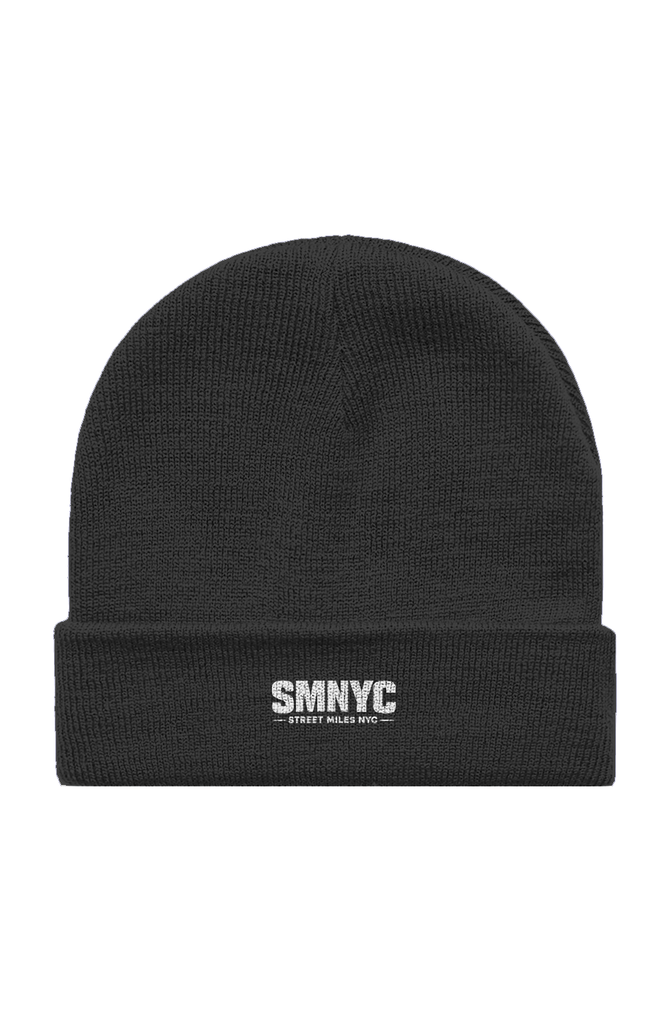 SMNYC BLACK Cuff Beanie