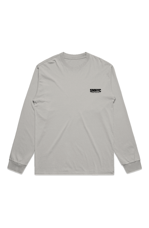 SMNYC FADED BONE HEAVY FADED L/S TEE