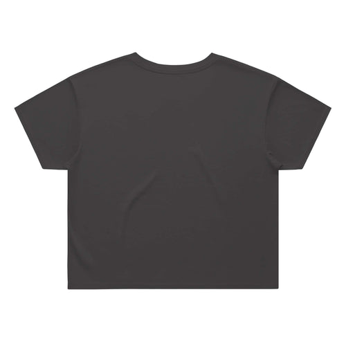 SMNYC WOMENS FADED BLACK Heavy Faded Crop Tee