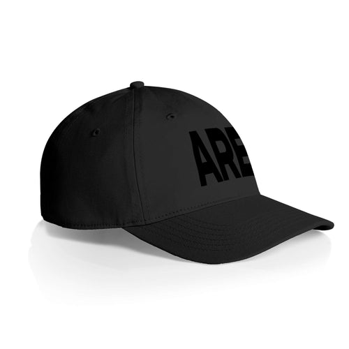 AREN BLACK Adult Bio-Washed Dad Hat