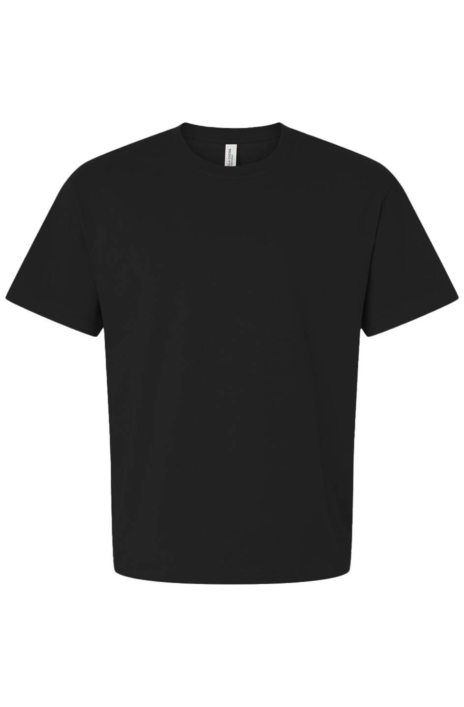 AREN Black Boxy Heavy Tee