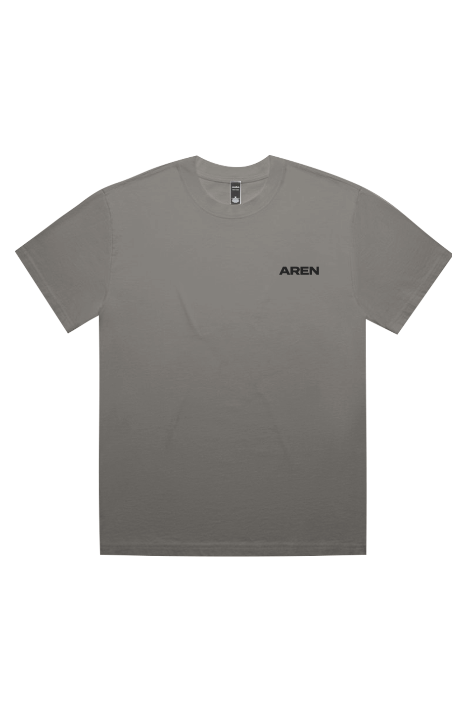 AREN Grey Heavy Faded Minus Tee