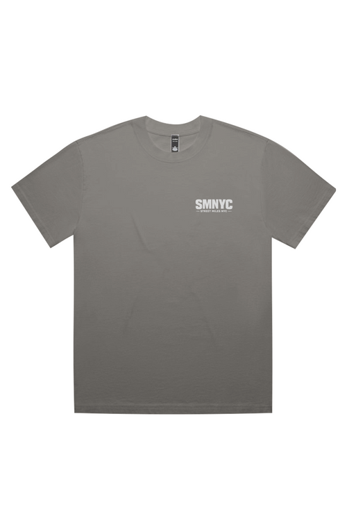 SMNYC Faded Grey Heavy Faded Minus Tee