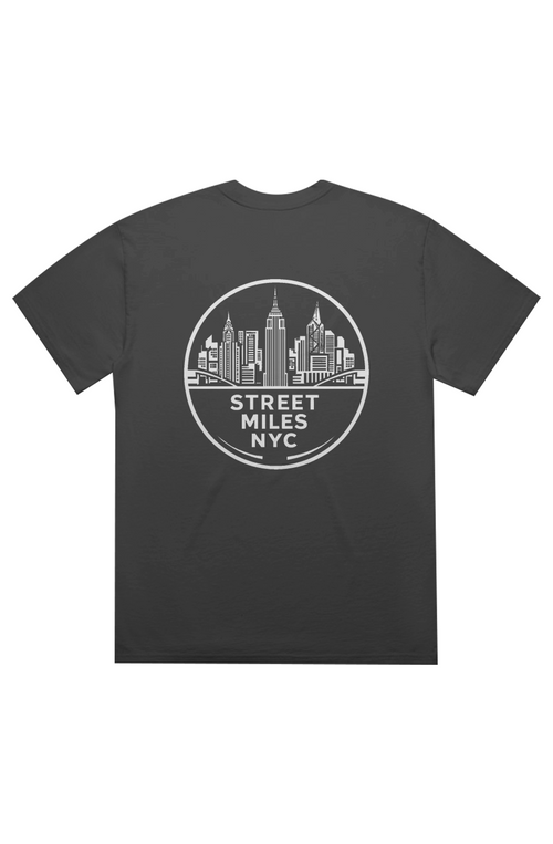 SMNYC Faded Black Faded Minus Tee