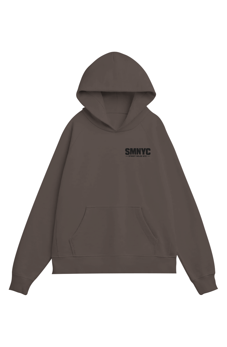 Heavy Espresso SMNYC Organic French Terry Hood