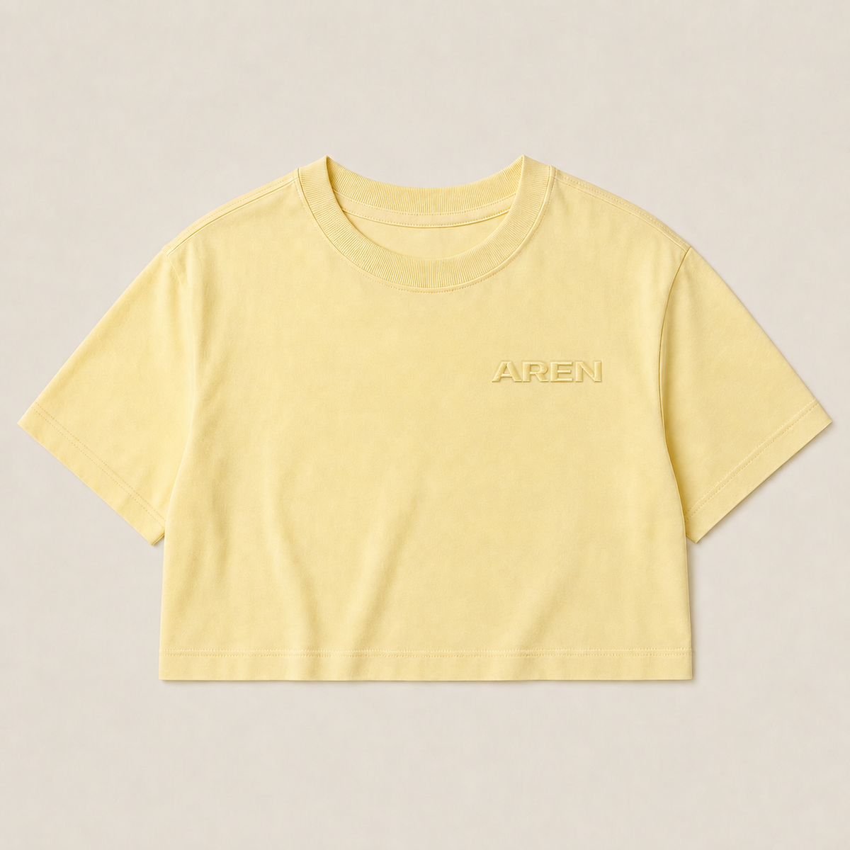 AREN BUTTER Crop Tee