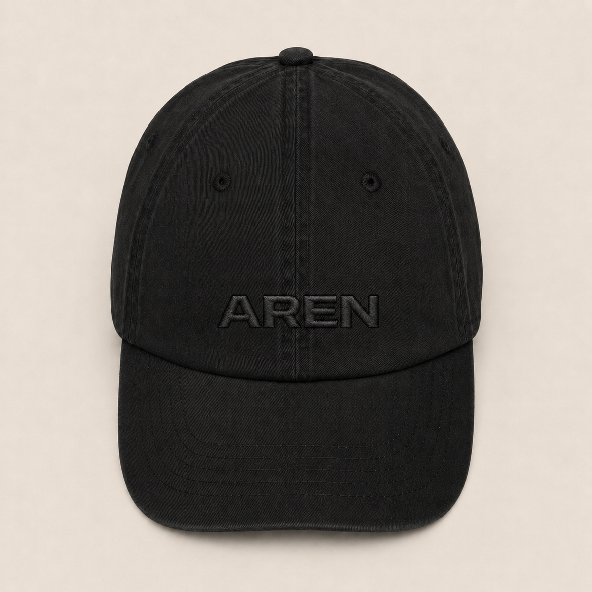 AREN BLACK Premium Dad Hat
