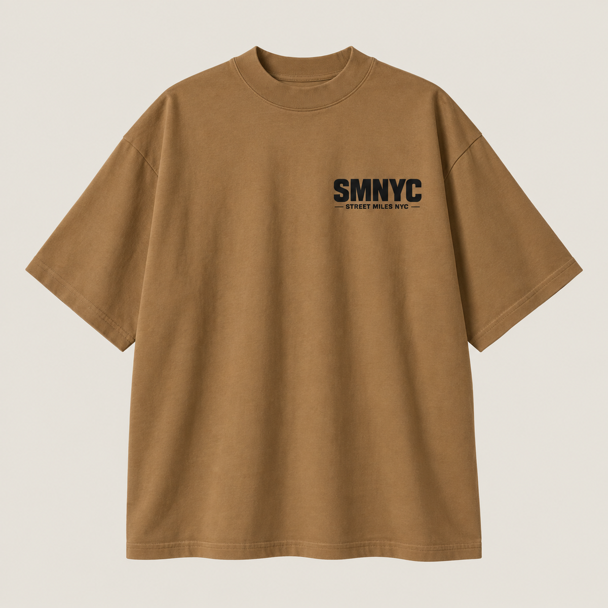 SMNYC LATTE Oversized Heavy Tee
